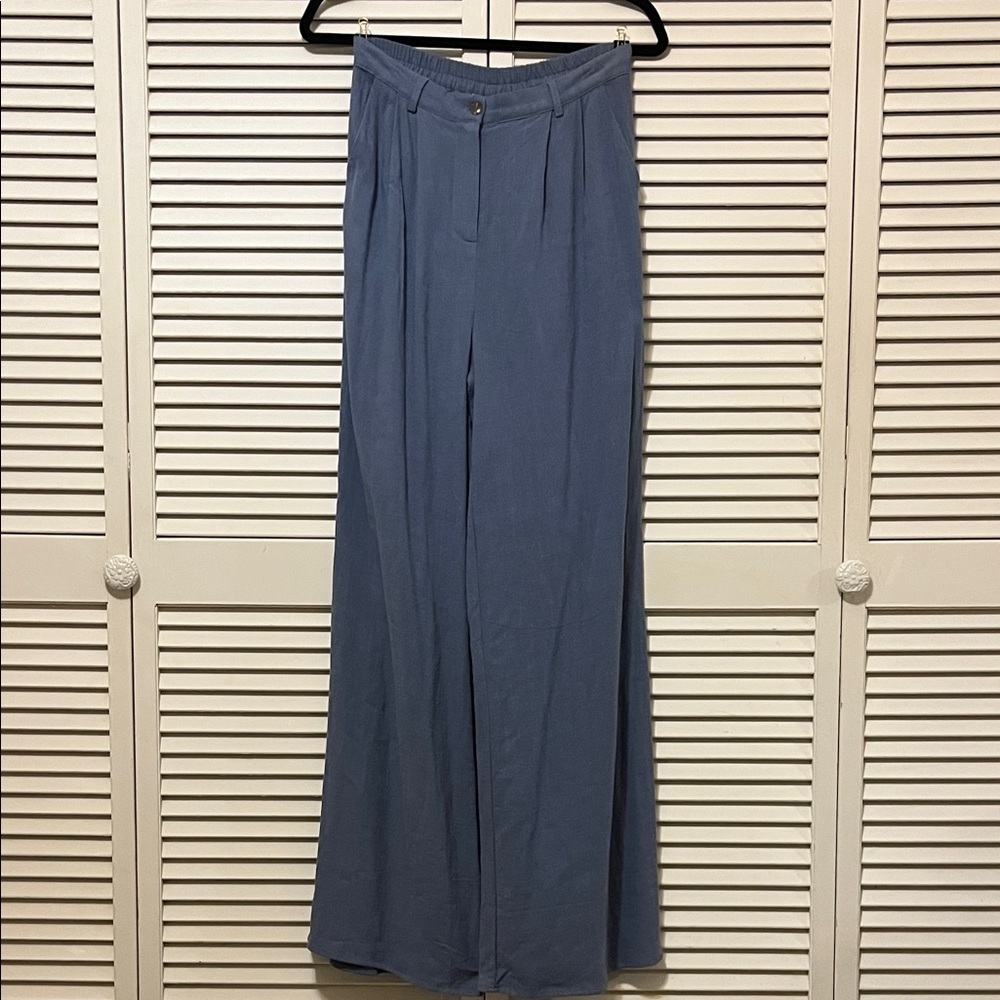 August Sky Wide Leg Slacks
